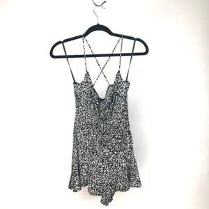 Urban Outfitters Cheetah Print Romper